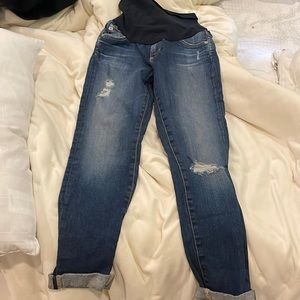 AJ pregenancy jeans